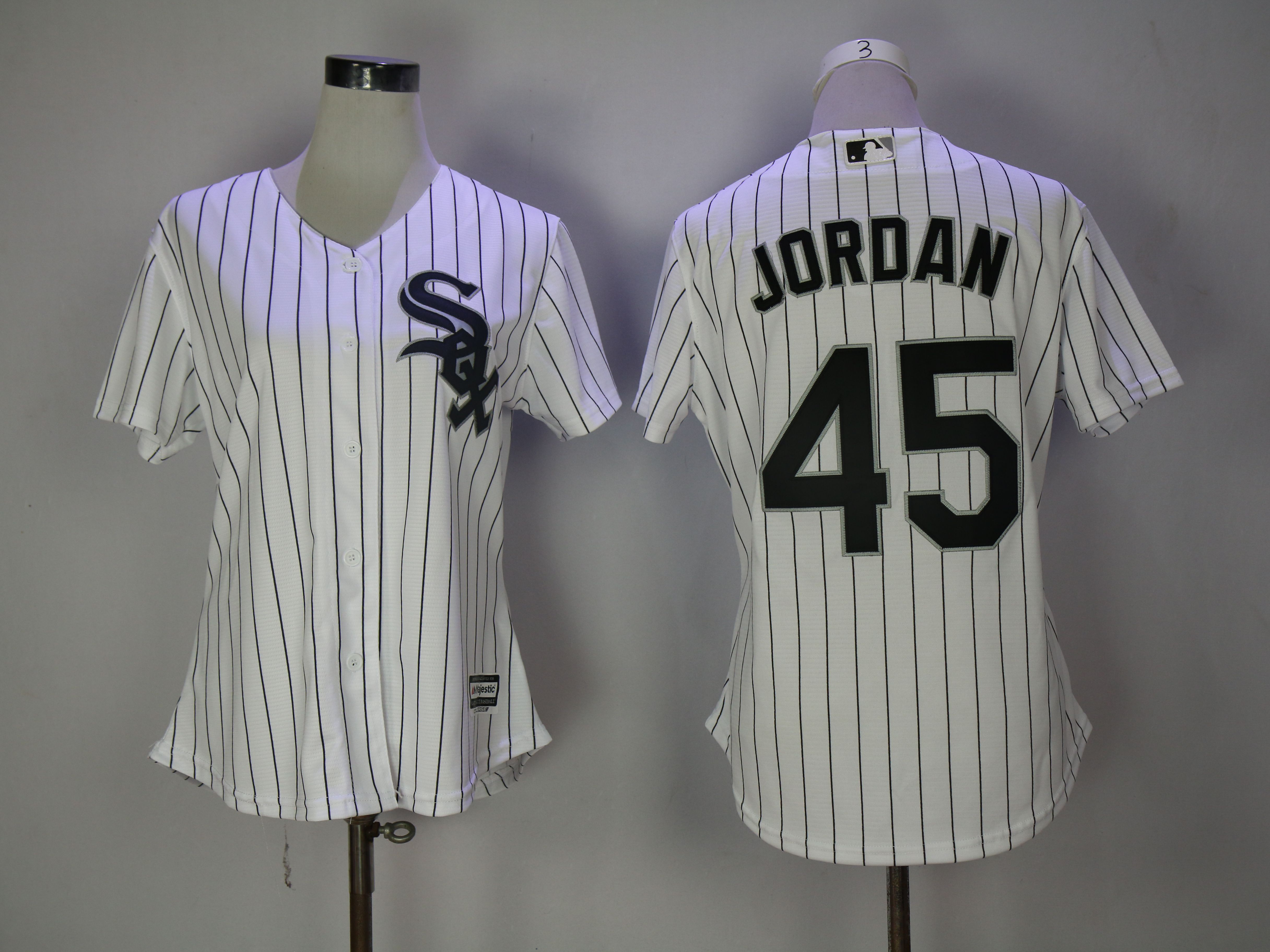 Women Chicago White Sox #45 Jordan White MLB Jerseys->st.louis blues->NHL Jersey